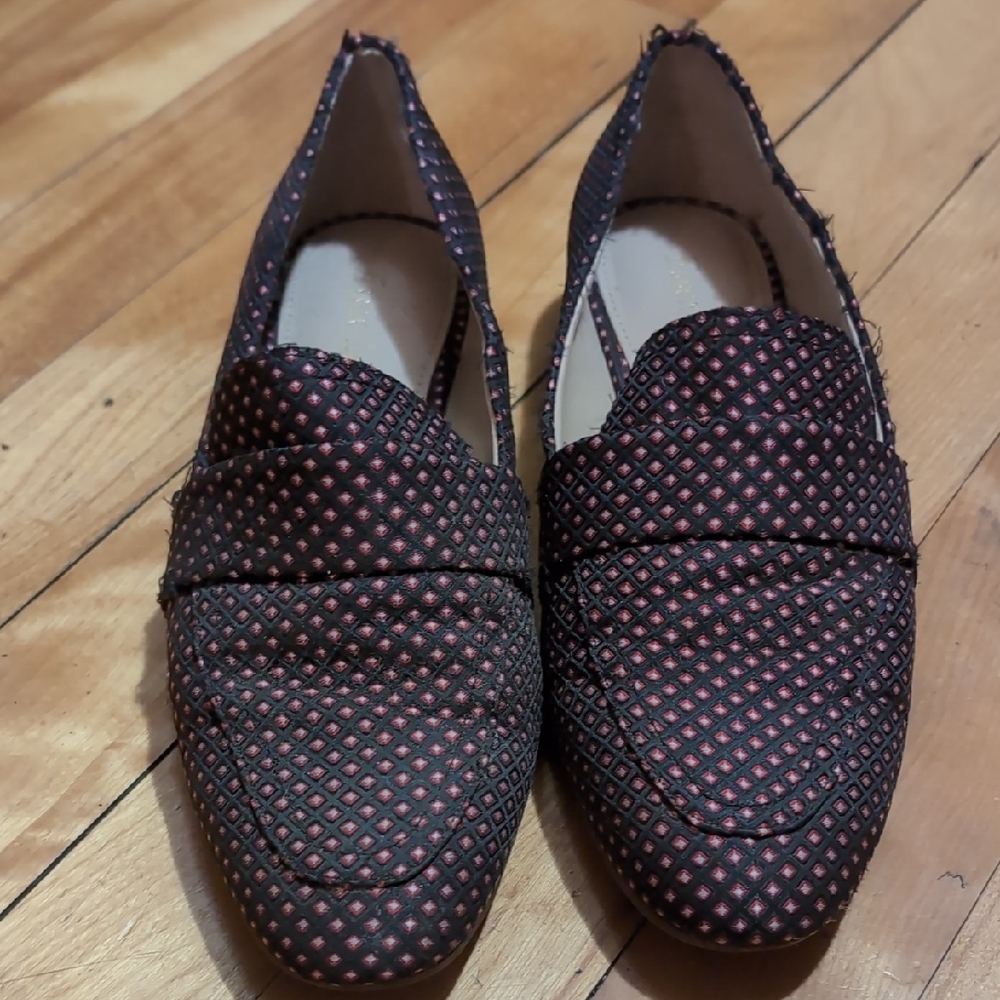 Stylish Navy and Pink Women's Loafers